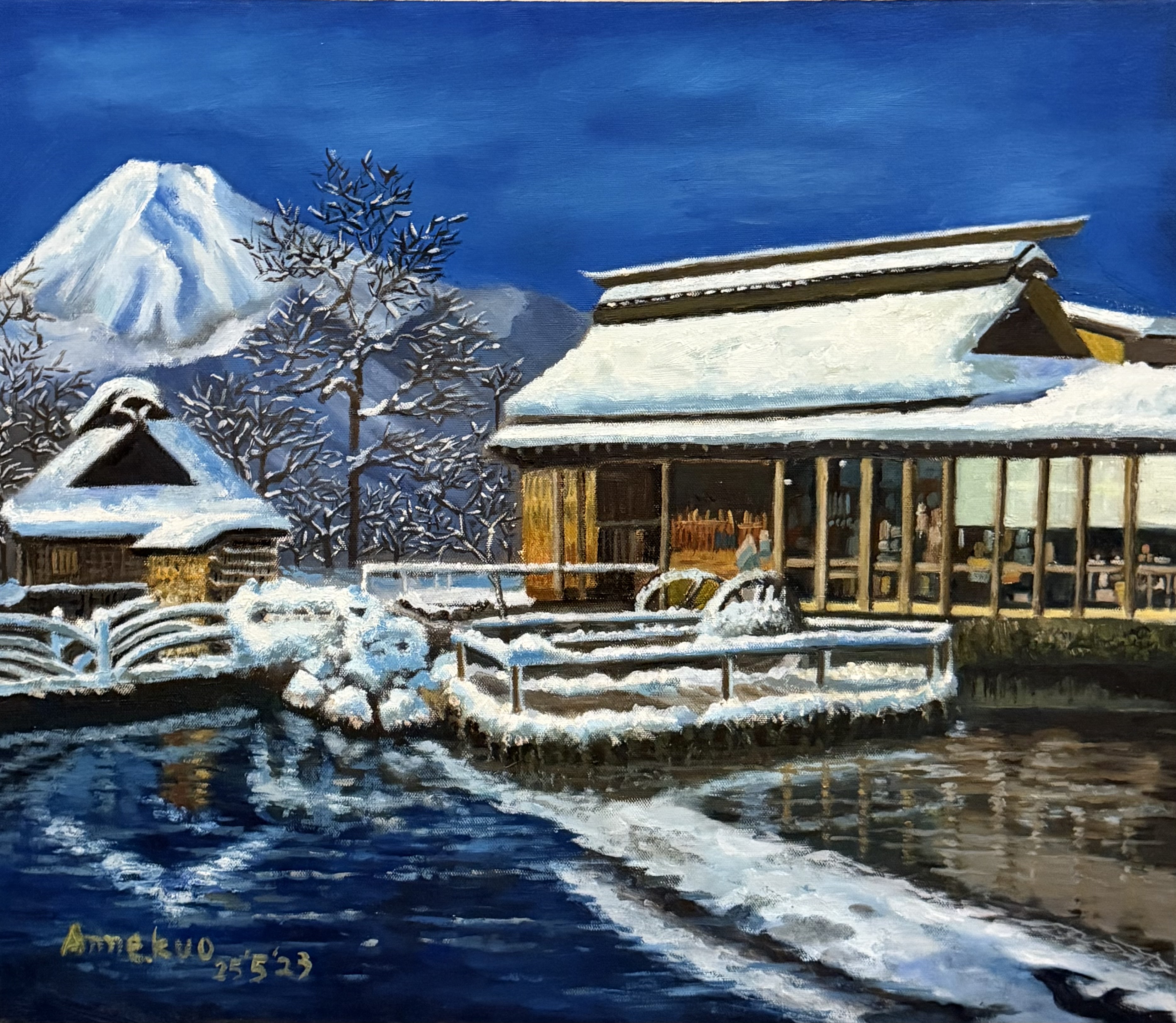 浸潤於色彩的奧秘－安妮的油畫世界